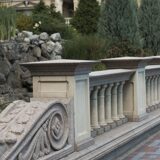 Luxurious stone balustrade 