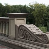 Luxurious stone balustrade 